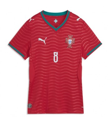 Portugal Bruno Fernandes #8 Hjemmebanetrøje Dame VM 2026 Kortærmet